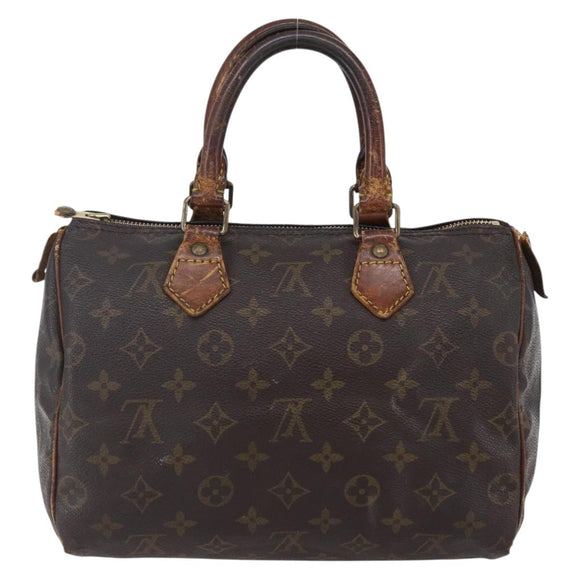 LOUIS VUITTON Monogram Speedy 25 Hand Bag M41528 LV Auth bs30677