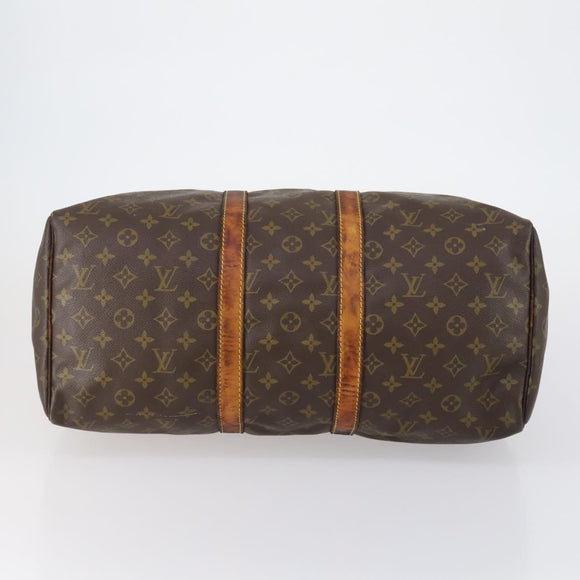 LOUIS VUITTON Monogram Keepall 45 Boston Bag M41428 LV Auth bs30680