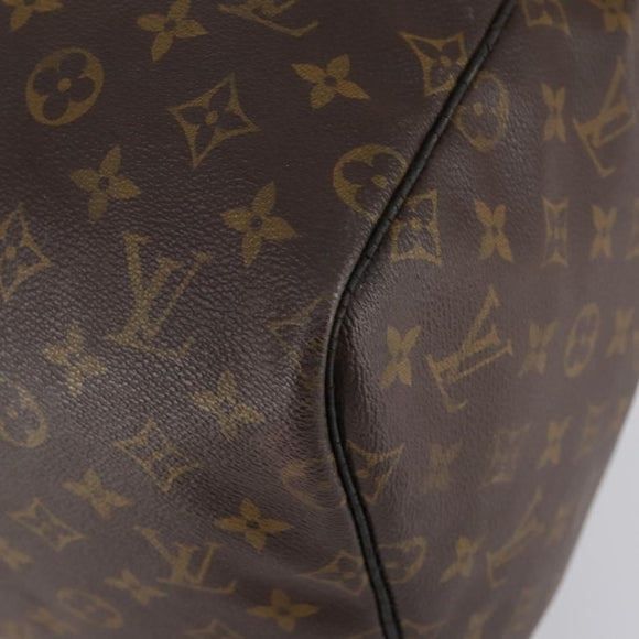 LOUIS VUITTON Monogram Keepall 55 Boston Bag M41424 LV Auth bs30681
