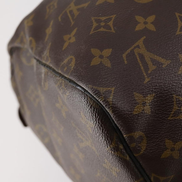 LOUIS VUITTON Monogram Keepall 55 Boston Bag M41424 LV Auth bs30681