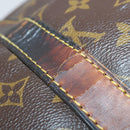 LOUIS VUITTON Monogram Keepall 55 Boston Bag M41424 LV Auth bs30681-9