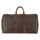 LOUIS VUITTON Monogram Keepall 55 Boston Bag M41424 LV Auth bs30681-13