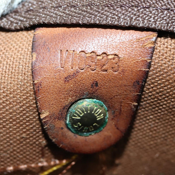 LOUIS VUITTON Monogram Keepall 55 Boston Bag M41424 LV Auth bs30681