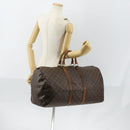 LOUIS VUITTON Monogram Keepall 55 Boston Bag M41424 LV Auth bs30681-22