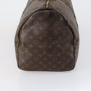 LOUIS VUITTON Monogram Keepall 55 Boston Bag M41424 LV Auth bs30681-3
