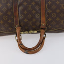 LOUIS VUITTON Monogram Keepall 55 Boston Bag M41424 LV Auth bs30681-7