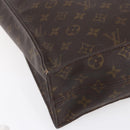 LOUIS VUITTON Monogram Sac Plat Hand Bag M51140 LV Auth bs30682-14