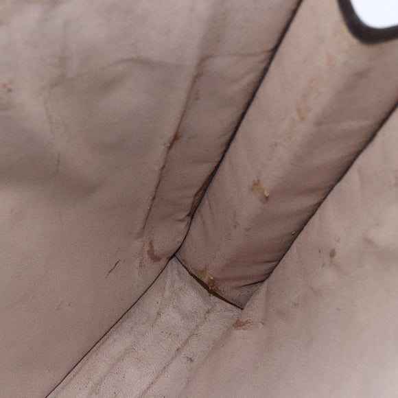 LOUIS VUITTON Monogram Sac Plat Hand Bag M51140 LV Auth bs30682