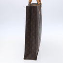 LOUIS VUITTON Monogram Sac Plat Hand Bag M51140 LV Auth bs30682-4