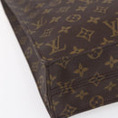LOUIS VUITTON Monogram Sac Plat Hand Bag M51140 LV Auth bs30684-14