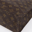 LOUIS VUITTON Monogram Sac Plat Hand Bag M51140 LV Auth bs30684-15