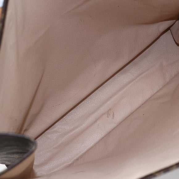 LOUIS VUITTON Monogram Sac Plat Hand Bag M51140 LV Auth bs30684