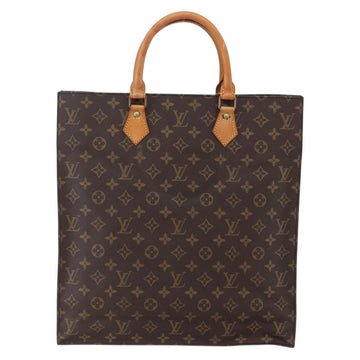 LOUIS VUITTON Monogram Sac Plat Hand Bag M51140 LV Auth bs30684 - 0