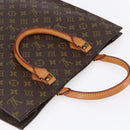 LOUIS VUITTON Monogram Sac Plat Hand Bag M51140 LV Auth bs30684-6