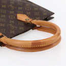 LOUIS VUITTON Monogram Sac Plat Hand Bag M51140 LV Auth bs30684-7