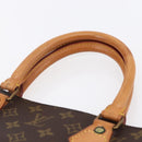 LOUIS VUITTON Monogram Sac Plat Hand Bag M51140 LV Auth bs30684-8