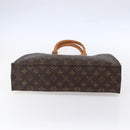 LOUIS VUITTON Monogram Sac Plat Hand Bag M51140 LV Auth bs30684-5