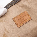 LOUIS VUITTON Monogram Sac Plat Hand Bag M51140 LV Auth bs30686-10