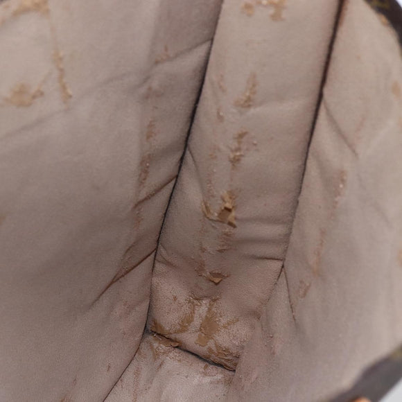 LOUIS VUITTON Monogram Sac Plat Hand Bag M51140 LV Auth bs30686