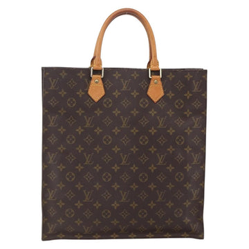 LOUIS VUITTON Monogram Sac Plat Hand Bag M51140 LV Auth bs30686 - 0