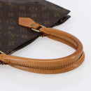 LOUIS VUITTON Monogram Sac Plat Hand Bag M51140 LV Auth bs30686-7