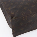 LOUIS VUITTON Monogram Sac Plat Hand Bag M51140 LV Auth bs30690-14