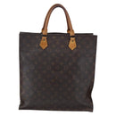 LOUIS VUITTON Monogram Sac Plat Hand Bag M51140 LV Auth bs30690-13