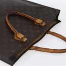 LOUIS VUITTON Monogram Sac Plat Hand Bag M51140 LV Auth bs30690-6