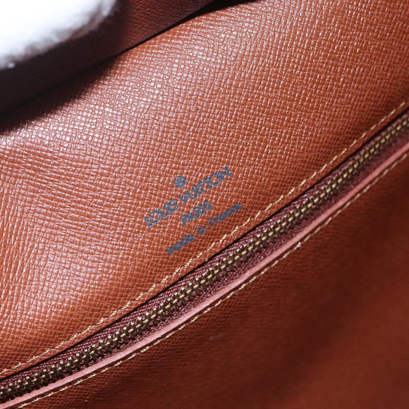 LOUIS VUITTON Monogram Sac Weekend PM Hand Bag M42425 LV Auth bs30691