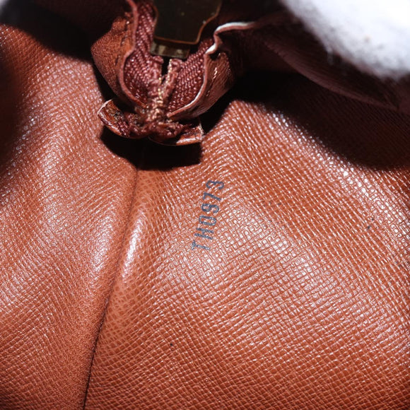 LOUIS VUITTON Monogram Sac Weekend PM Hand Bag M42425 LV Auth bs30691