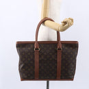 LOUIS VUITTON Monogram Sac Weekend PM Hand Bag M42425 LV Auth bs30691-22