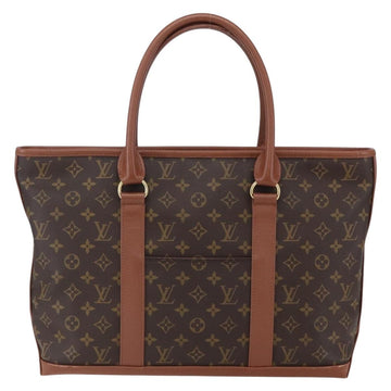 LOUIS VUITTON Monogram Sac Weekend PM Hand Bag M42425 LV Auth bs30691 - 0