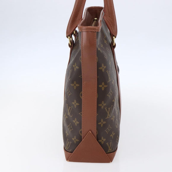 LOUIS VUITTON Monogram Sac Weekend PM Hand Bag M42425 LV Auth bs30691
