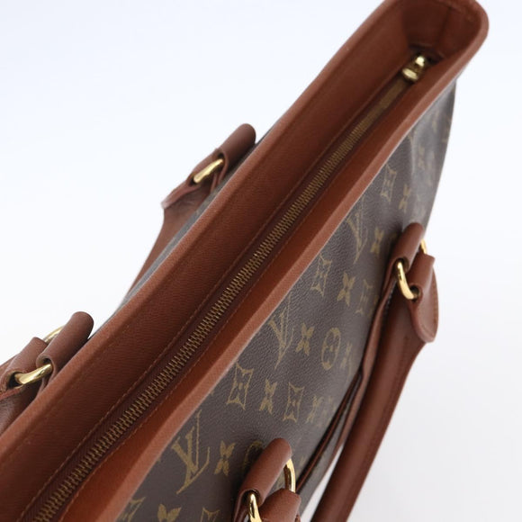 LOUIS VUITTON Monogram Sac Weekend PM Hand Bag M42425 LV Auth bs30691