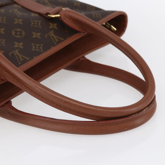 LOUIS VUITTON Monogram Sac Weekend PM Hand Bag M42425 LV Auth bs30691