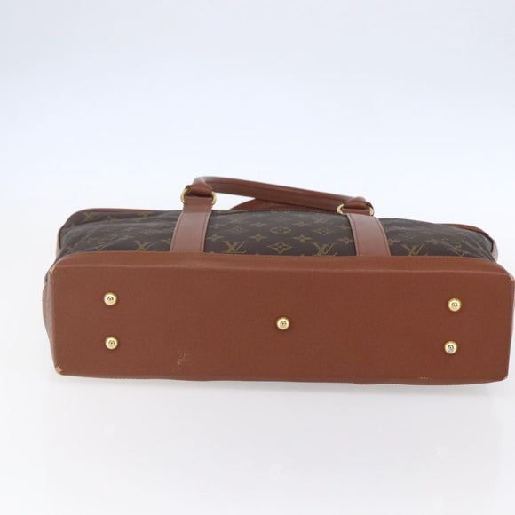 LOUIS VUITTON Monogram Sac Weekend PM Hand Bag M42425 LV Auth bs30691