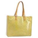 LOUIS VUITTON Monogram Vernis Columbus Tote Bag Gris M91028 LV Auth bs30693-1