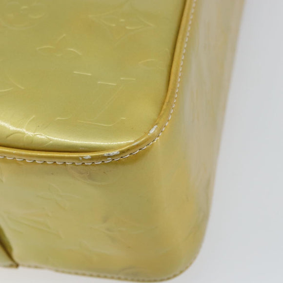 LOUIS VUITTON Monogram Vernis Columbus Tote Bag Gris M91028 LV Auth bs30693