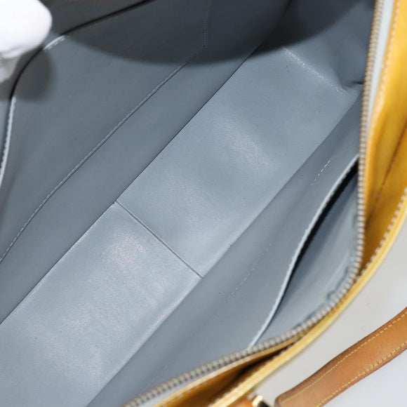 LOUIS VUITTON Monogram Vernis Columbus Tote Bag Gris M91028 LV Auth bs30693