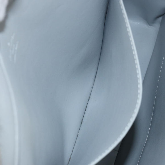 LOUIS VUITTON Monogram Vernis Columbus Tote Bag Gris M91028 LV Auth bs30693