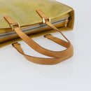 LOUIS VUITTON Monogram Vernis Columbus Tote Bag Gris M91028 LV Auth bs30693-7