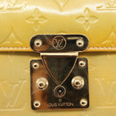 LOUIS VUITTON Monogram Vernis Spring Street Hand Bag Gris M91029 LV Auth bs30694-19