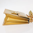 LOUIS VUITTON Monogram Vernis Spring Street Hand Bag Gris M91029 LV Auth bs30694-3