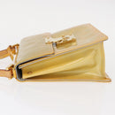 LOUIS VUITTON Monogram Vernis Spring Street Hand Bag Gris M91029 LV Auth bs30694-4