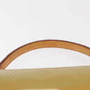 LOUIS VUITTON Monogram Vernis Spring Street Hand Bag Gris M91029 LV Auth bs30694-14