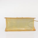 LOUIS VUITTON Monogram Vernis Spring Street Hand Bag Gris M91029 LV Auth bs30694-5