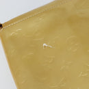 LOUIS VUITTON Monogram Vernis Thompson Street Bag Beige M91301 LV Auth bs30695-8