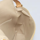 LOUIS VUITTON Monogram Vernis Thompson Street Bag Beige M91301 LV Auth bs30695-20