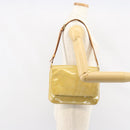 LOUIS VUITTON Monogram Vernis Thompson Street Bag Beige M91301 LV Auth bs30695-23
