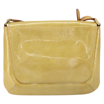 LOUIS VUITTON Monogram Vernis Thompson Street Bag Beige M91301 LV Auth bs30695 - 0